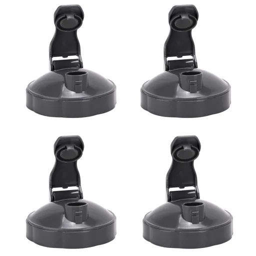 4x For Nutribullet Flip Top Fliptop Fresh Lid - Most 600 and 900 Model Nutri Cups