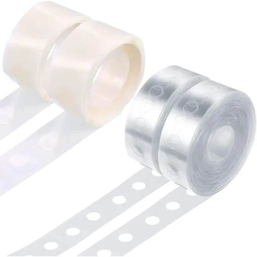 Balloon Arch Kit Balloon Garland Decorating Strip Kit 2 Rolls Balloon Tape Strips with 2 Rolls Balloon Glue(Single Hole)