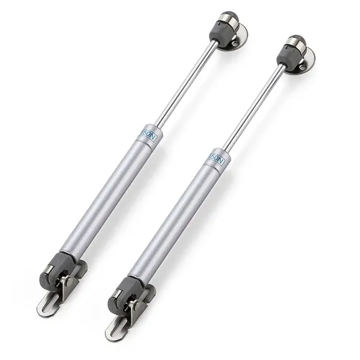 4 PCS, 150N/33 LB Silver Cabinet Gas Struts Lid Support, 10 Inch | Soft Open Doors, Kitchen Cabinets, Gas Shock Replacement, Lift Support Hinges, Cabinet Lids, Door Lifts, Hardware Update