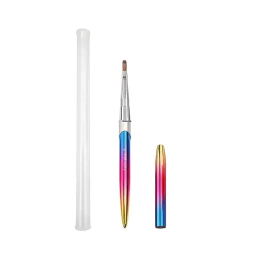 Kolinsky Acrylic Nail Art Brush Manicure Powder Professional Tools Size 2-18 - 2#