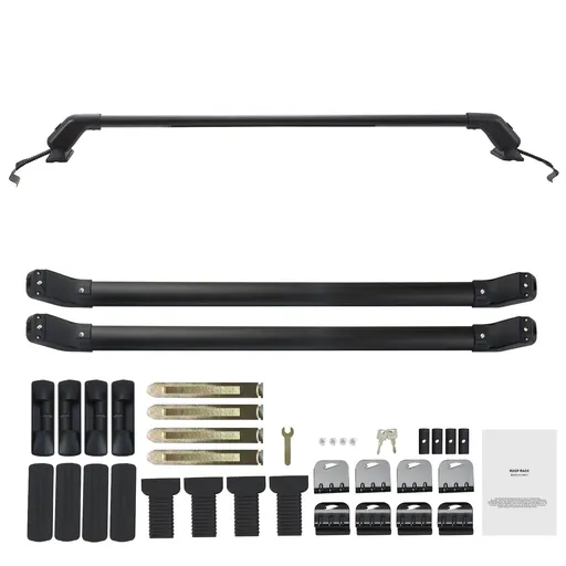 Universal Roof Rack Crossbar for Naked Roof Vehicle Aluminum with Lock