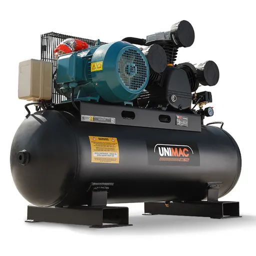 Industrial Electric Air Compressor 115PSI 150L 7.5kW 415V 3-Phase