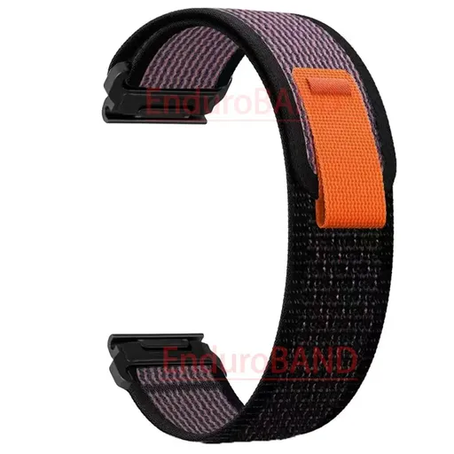 Nylon Watch Band Compatible with Garmin Fenix 7 7X 6X Pro Enduro Instinct Mk1 Epix Gen 2 A4 20mm Lightweight Sport Style