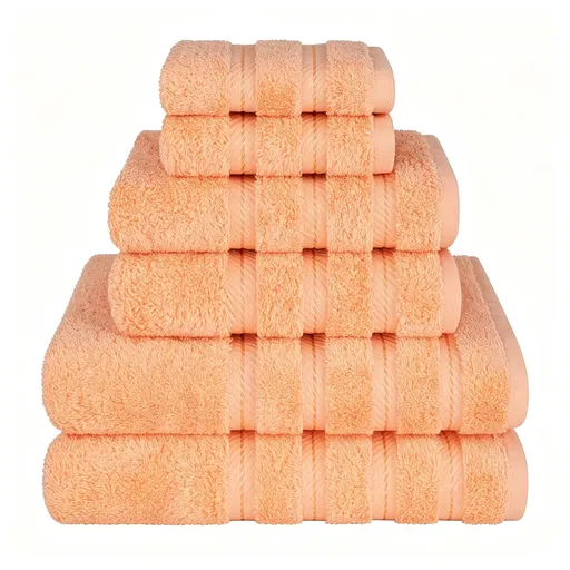 Orange 34x34cm Pure Cotton Towel | Christmas Energetic Household Gift | Soft Square Facial Towel
