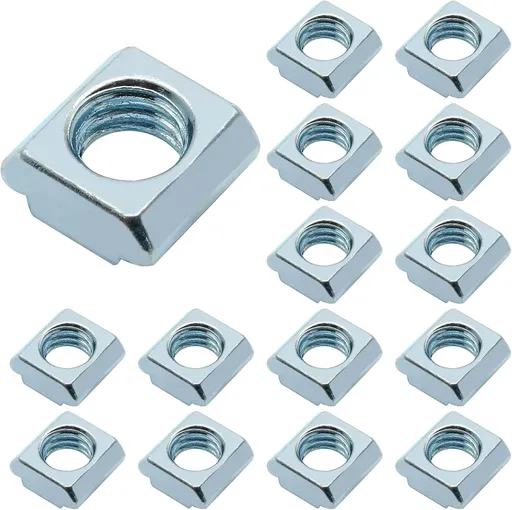 30pcs 2020 Series M6 T Nuts, Tee Sliding Slot Nuts Hammer Head Fastener Nut