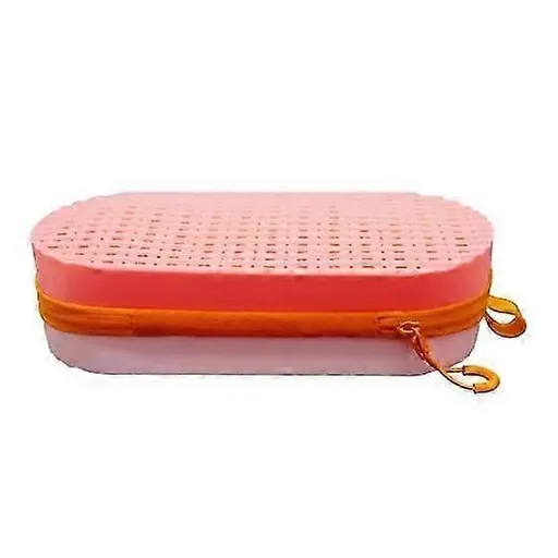Silicone Swimming Goggle Case with Drain Hole, Lightweight Shockproof Goggle Protective Box