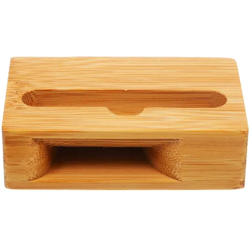Cell Phone Stand with Speaker Sound Amplifier Upgrade Wood Phone Stand Novelty Cell Phone Holder for Desk Portable Phone Holder