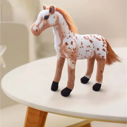 Plastic Horse Figure Toy, Miniature Realistic Pony Horse Toy, Plastic Pony Toys for Girls and Boys, Horse Party Favor Decoration Supplies