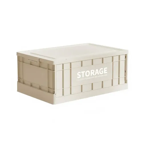 Foldable Large Capacity Household Toy Book Storage Box Space Saving Durable - S