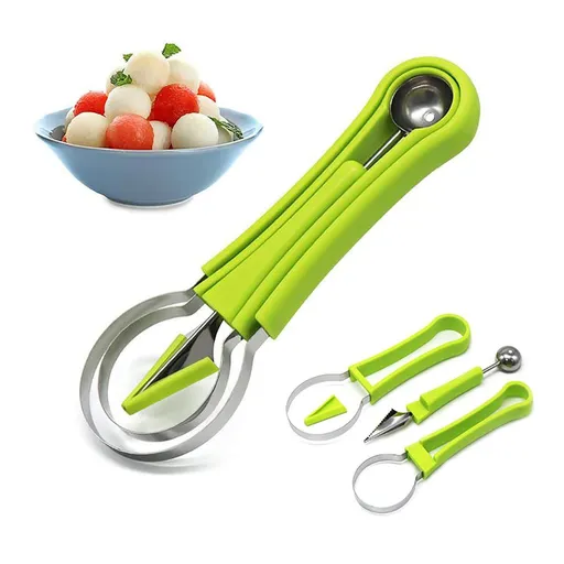 Multifunction Stainless Steel Watermelon Carving Tools,Fruit Peeler Fruit Cutter slicer tools Fruit Seed Remover Watermelon