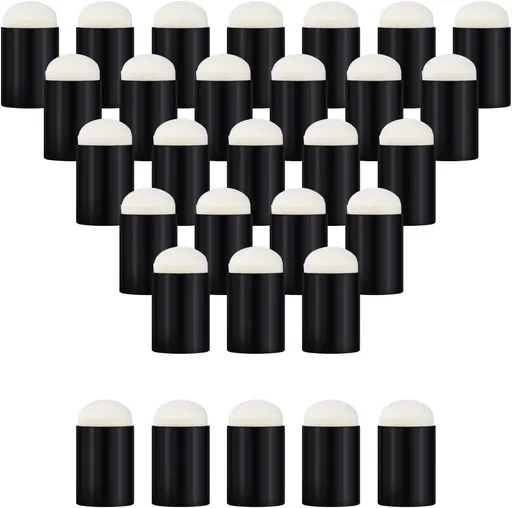 30 Pcs Craft Finger Sponge Daubers Drawing Project Finger Painting Sponge Set for Card Making, Painting, Stamping, Ink