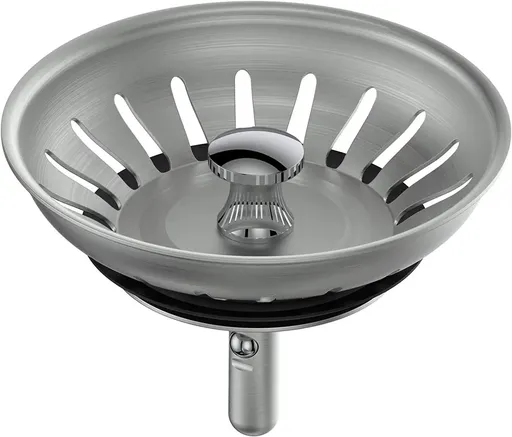 Kitchen Sink Stainless Steel Strainer Waste Plug Filter Drain Stopper Basket Sink Plug,Drain Filter, Bathroom Hair Catcher Drains
