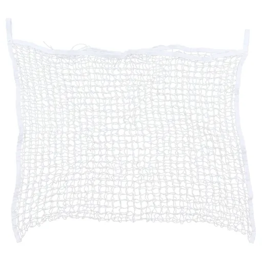 Hay Net Bag PE Woven Rope Mesh Hole Bag Horses Slow Feeder Forage Storage Pouch White 120x90cm / 47.2x35.4in