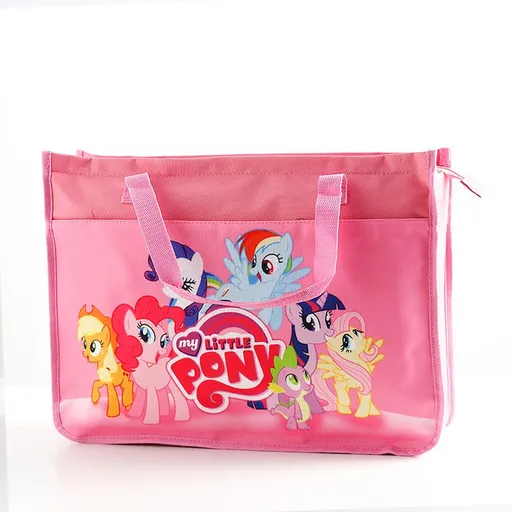 toolesia Nylon Art Bag A3 Sketch Board Storage Cube Rainbow Pony 17 45 long * 11 wide * high 33.5CM