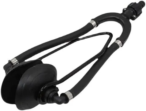 Universal Round Dual Water Feed Outboard Motor Flusher Boat Ear Muff Engine for Marine