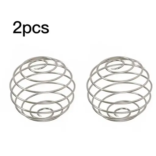2PCS Stainless Steel Shaker Bottle Spring - Mixing Coil for Protein Shakers