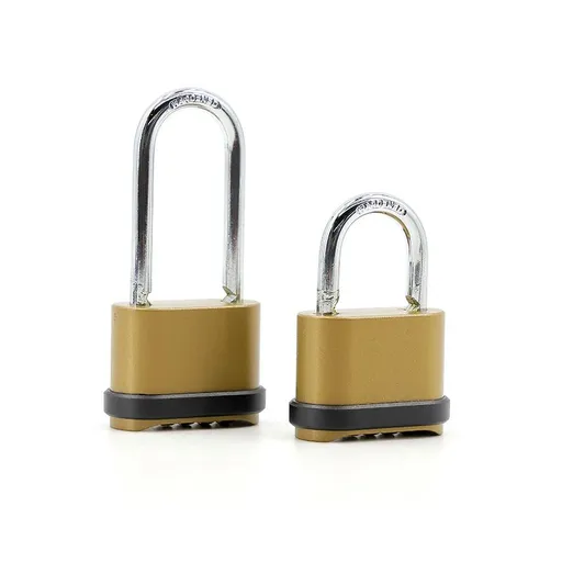 Large Outdoor Weatherproof Padlock, Design of Hidden Password & High Security, Resettable Combination Lock for Locker, Home（2pcs）