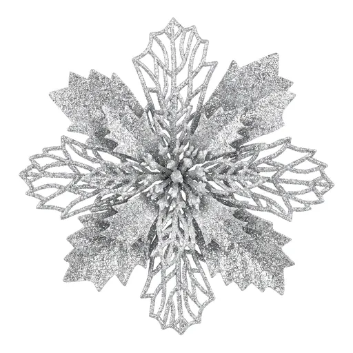 Jingle Jollys 20Pcs Christmas Tree Flower Set Garland Wreath Poinsettia Decorations