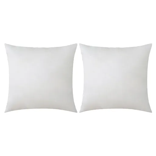Comfortable White Pillow Inserts PP Cotton Blend for Home Decor