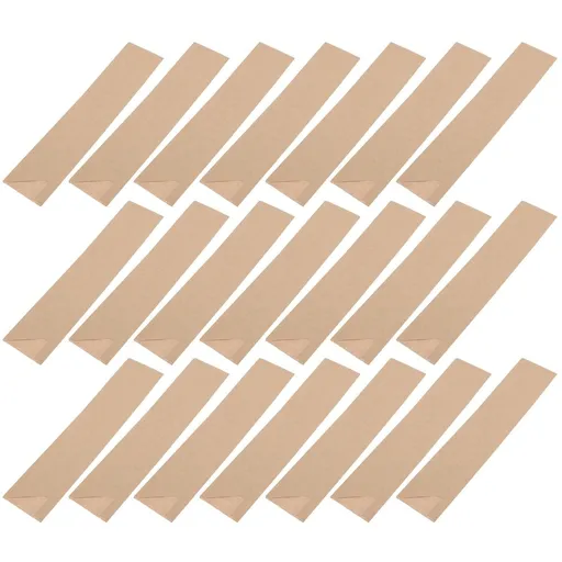 Brown Kraft Paper Chopsticks Bag Waterproof for Travel 200Pcs