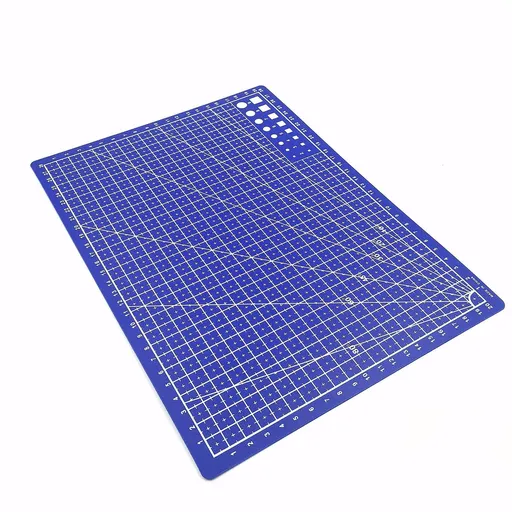 Self Healing Cutting Mat Double Sided Rotary Cutting Board 21 x 14.5 cm Blue