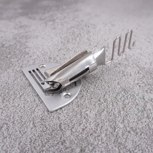 Stainless Steel Sewing Machine Binder for Fabric Edge Wrapping, Edge Binding Attachment