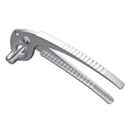 2 pack Hot Plate Gripper, Anti Scald Bowl Holder Clip, 2 In 1 Aluminium Tongs Clamp & Nut Cracker, Heavy Duty Hot Dish Grabber for Pizza Pan Pot