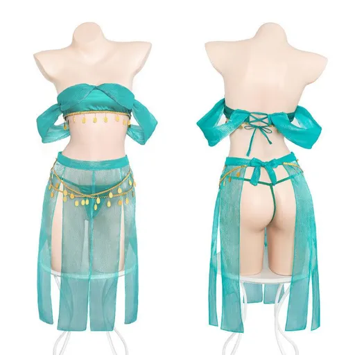 House Of Dasein Dancing Girl Style Suit Lady Ancient Sexy Lingerie Polyester Fiber