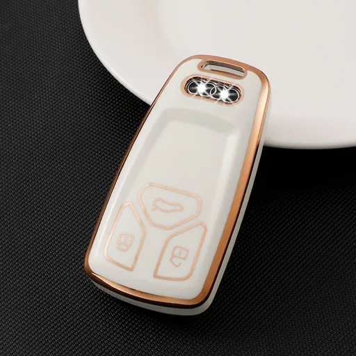 Audi Key Case TPU Color My Life Phnom Penh White