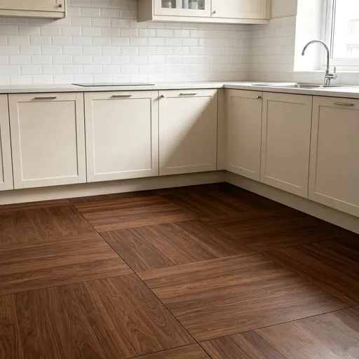 Peel and Stick Wood Grain Wall Panels, 11.8x11.8inch Waterproof Removable Vinyl Tiles, 1Pcs Rustic Wood Look Paneling for Kitchen Bathroom
