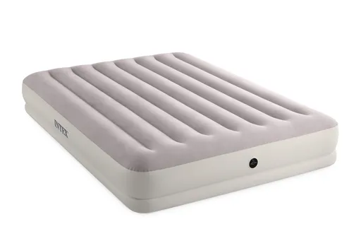 Intex Queen Dura-Beam Prestige Mid-Rise Airbed w/ USB150 Pump- 64179