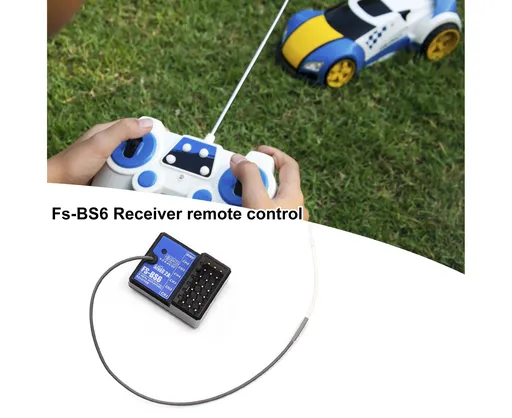 RC Receiver Durable Practical Useful secure Sturdy Portable Plastic RC Car Boat 2.4GHz 6 Channel Receiver