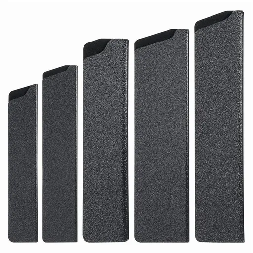 5 PCS Knife Guard Set, Universal Blade Covers, Knife Protector Sleeve with Felt-Lined Abs Plastic Sheath