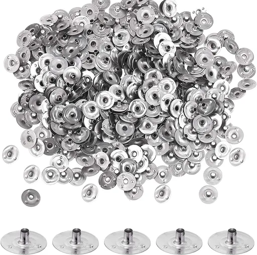 Candle Wick Base 100pcs Candle Wick Cilps Sustainer Tabs for DIY and Making (12.5mm/ 0.5inch)