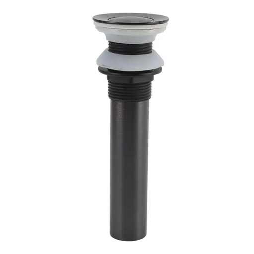 Bathroom Basin Sink Drain Brass Stainless Steel Pop Up Draining Stopper Kitchen Accessories Without Overflow Hole