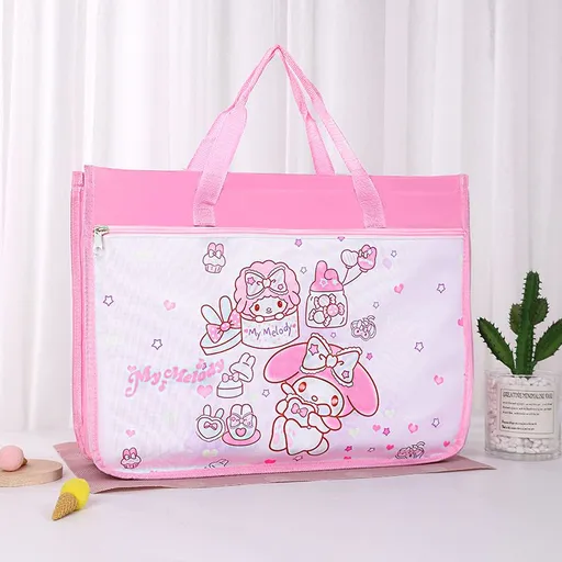 toolesia Nylon Art Bag A3 Sketch Board Storage Cube Pink melody balloon 45 long * 11 wide * high 33.5CM