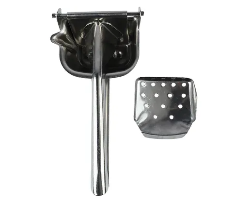Stainless Steel Lemon Squeezer, Heavy Duty Citrus Juicer with Long Handle for Fruits
