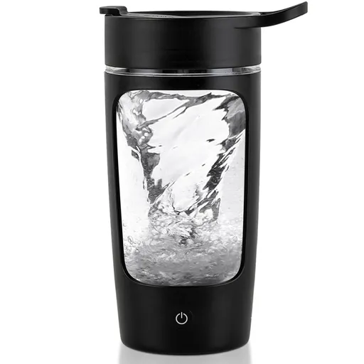 Electric Shaker Bottle, Portable Mixer Cup/USB Rechargeable Shaker Cups for Protein Shakes and Meal Replacement , 22 oz (White)