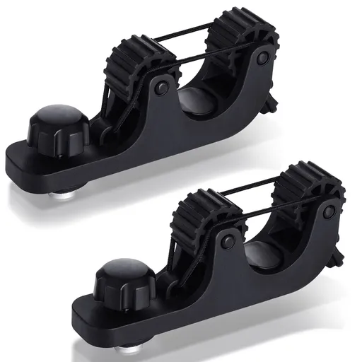 Kayak Paddle Holder, Save Kayak Track Space, Fishing Net, Fishing Poles Holder for Fishing, Track Mount Accessories 2pcs