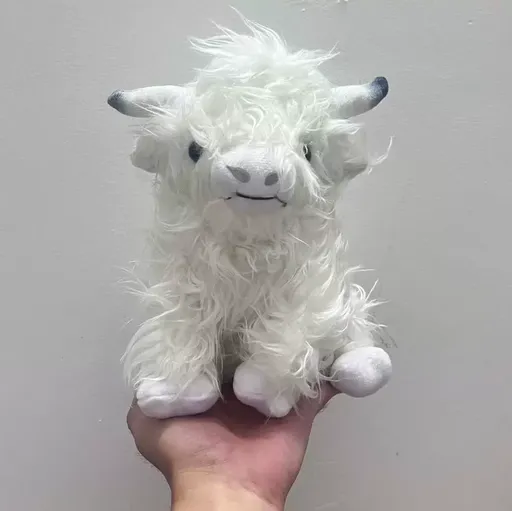 White Highland Cattle Chalk Bag Rock Climbing Equipment