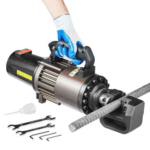 2300W Electric Hydraulic Rebar Cutter Cutting up to 1.26 Inch 5-32mm