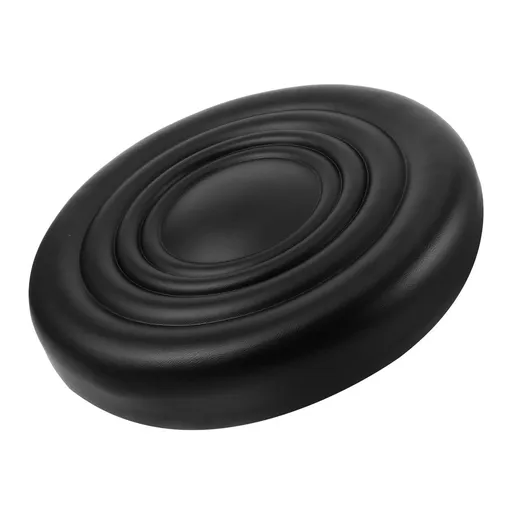 Black Round Stool Cushion Pad Replacement, Ergonomic Padded Seat Cover for Bar Stools, Kitchen Chairs Comfort Upgrade