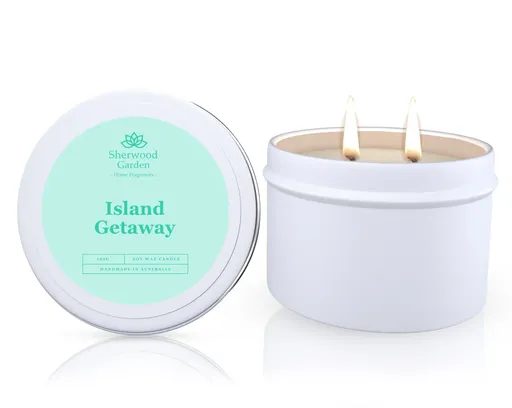 Island Getaway Soy Candle Tin 165g