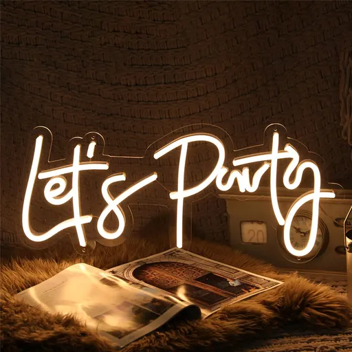 Large Neon Sign for Wall Decor, with Dimmer Switch,23x10Inch 12V Reusable Neon Light Sign for Bachelorette Party