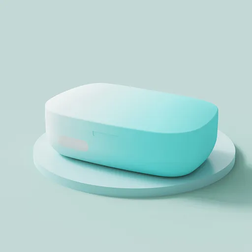 White-to-green gradient Ultrasonic Contact Lens Cleaner Machine Automatic Washer Case with UV Light LED Display 4 Timer Modes Type-C Rechargeable Portable for Travel
