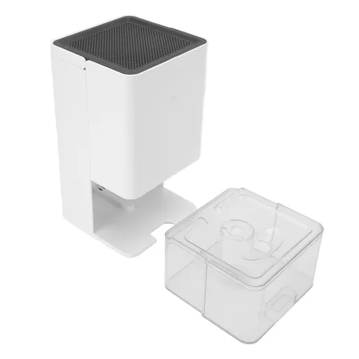 Dehumidifier 40W 1.2L Water Tank Precise Sensor Auto Stop Dehumidifier with Clothes Drying Function for Bedroom Basement US Plug