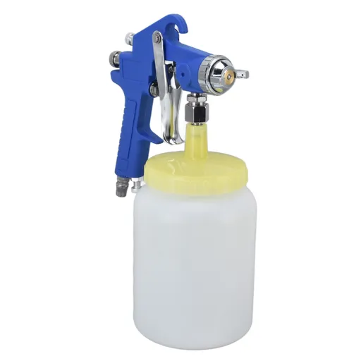 1000ml 3mm Siphon Pneumatic Air Sprayer Primer Painting Sprayer Painting Tool Blue