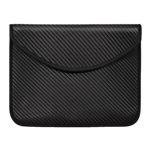 Faraday Bag Anti Theft Signal Blocking Phone Card Holder Black