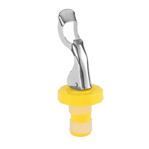 Wine Stoppers, Food-safe Silicone Bottle Stoppers, Expanding Manual Beverage Stopper, Reusable Wine Corks, Assorted Colors 4 Pack