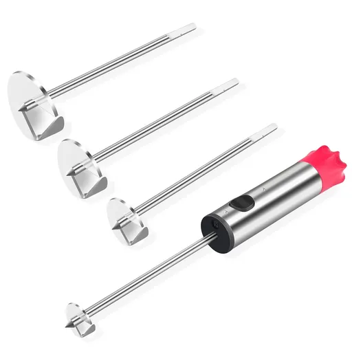 Vegetable Corer, [Multi-Purpose, Sharp Blade] Veggie Corer Drill Fruit Corer with Ergonomic Anti-Slip Handle, 4Sizes Veggie Drill